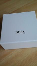 "Boss" horlogedoos 15x15x7 cm karton, Handtassen en Accessoires, Horloges | Heren, Ophalen of Verzenden, Zo goed als nieuw, Overige merken