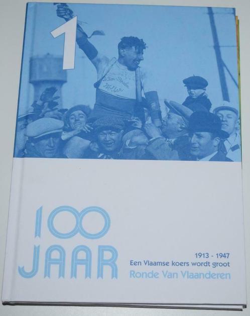 100 Jaar Ronde van Vlaanderen. 3 boeken in box., Verzamelen, Sportartikelen en Voetbal, Gebruikt, Boek of Tijdschrift, Verzenden