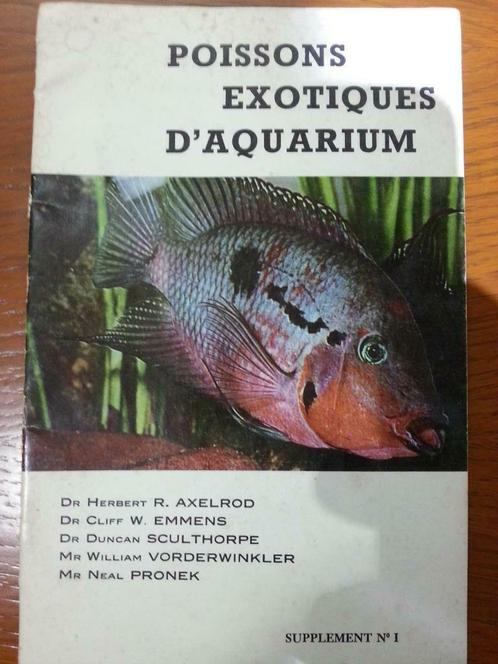 Poissons exotiques d'aquarium supplément 1, Boeken, Dieren en Huisdieren, Gelezen, Vissen, Ophalen of Verzenden