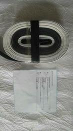 Tube thermoformable 1.6cm noire et blanche 5m, Bricolage & Construction, Électricité & Câbles, Enlèvement ou Envoi, Neuf
