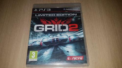 GRID 2 Limited Edition, Consoles de jeu & Jeux vidéo, Jeux | Sony PlayStation 3, Enlèvement ou Envoi