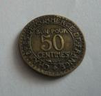 munt bon voor 50 Franse centimes 1925 Frankrijk zeer goed, Postzegels en Munten, Setje, Frankrijk, Zilver, Ophalen of Verzenden