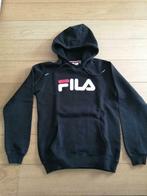 zwarte hoodie trui fila xs, Kleding | Heren, Truien en Vesten, Maat 46 (S) of kleiner, Gedragen, Ophalen of Verzenden, Zwart