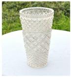 § vase en verre moule 3 tailles moule diamant, Antiquités & Art, Antiquités | Verre & Cristal, Enlèvement ou Envoi