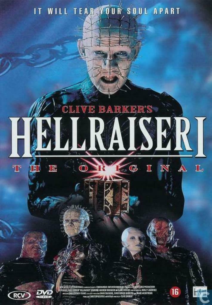 Hellraiser (1987), Cd's en Dvd's, Dvd's | Horror, Spoken en Geesten, Vanaf 16 jaar, Verzenden
