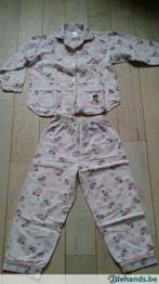 flanellen pyjama maat 116/122, Kinderen en Baby's, Ophalen of Verzenden, Gebruikt, Meisje, Nacht- of Onderkleding