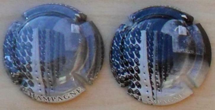 Champagne capsules - Generieken 656-657 Pupitre (G 656), Verzamelen, Overige Verzamelen, Zo goed als nieuw, Verzenden
