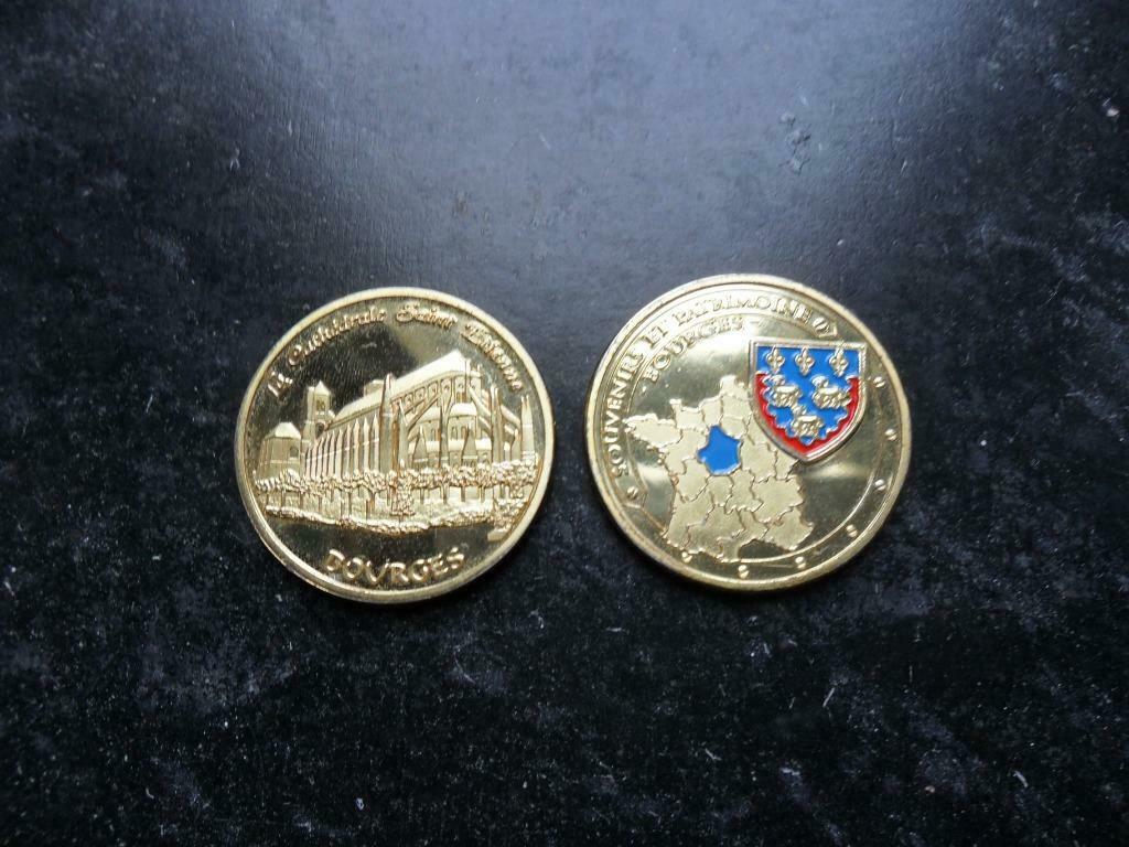 Pièces Souvenirs et patrimoine - Bourges La cathédrale, Enlèvement ou Envoi, France