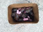 Vintage roze bougies, Ophalen of Verzenden
