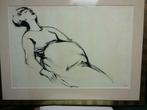 pentekening slapende vrouw / Roger Somville, Ophalen