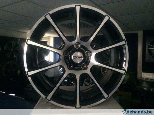 NIEUWE 16 inch 5x120 zwart + polish aluminium sportvelgenset, Autos : Pièces & Accessoires, Pneus & Jantes, Jante(s), Pneus hiver