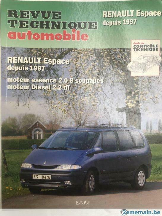 Revue technique automobile Renault Espace depuis 1997, Autos : Divers, Modes d'emploi & Notices d'utilisation, Enlèvement ou Envoi