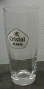 Cristal Alken bierglazen 25cl., Gebruikt, Ophalen of Verzenden, Bierglas