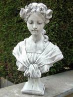 buste d une élégante en pierre pat, statue d une tête femme, Jardin & Terrasse, Pierre, Autres types, Enlèvement ou Envoi, Neuf