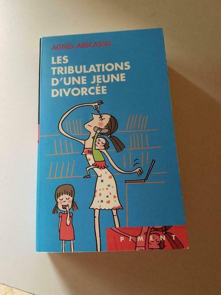 Les tribulations d'une jeune divorcée ( Agnès Abécassis ), Livres, Romans, Utilisé, Enlèvement