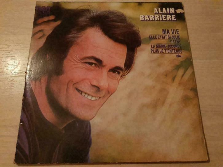 Double disque vinyl 33 tours Alain Barrière, Cd's en Dvd's, Vinyl | Pop, Zo goed als nieuw, 1980 tot 2000, Ophalen of Verzenden