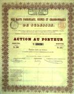 Hauts Fourneaux, Usines et Charbonnages de Sclessin, Ophalen of Verzenden, Voor 1920, Aandeel