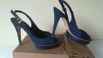 569B * GIANVITO ROSSI sexy luxe blauwe volleren sandalen 39, Kleding | Dames, Pumps, Gianvitto Rossi, Gedragen, Verzenden