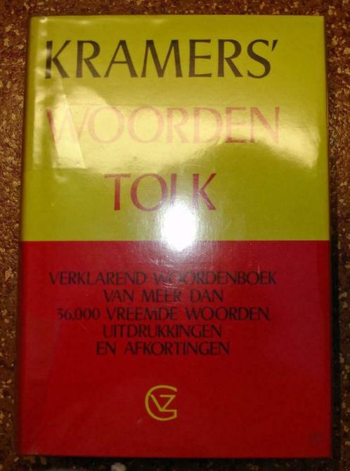 Boek "Kramer's woordentolk", Boeken, Encyclopedieën, Zo goed als nieuw, Los deel, Overige onderwerpen, Ophalen of Verzenden