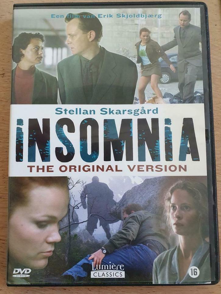 Insomnia (1997) (orgineel van E. Skjoldbjaerg), Cd's en Dvd's, Dvd's | Thrillers en Misdaad, Zo goed als nieuw, Detective en Krimi