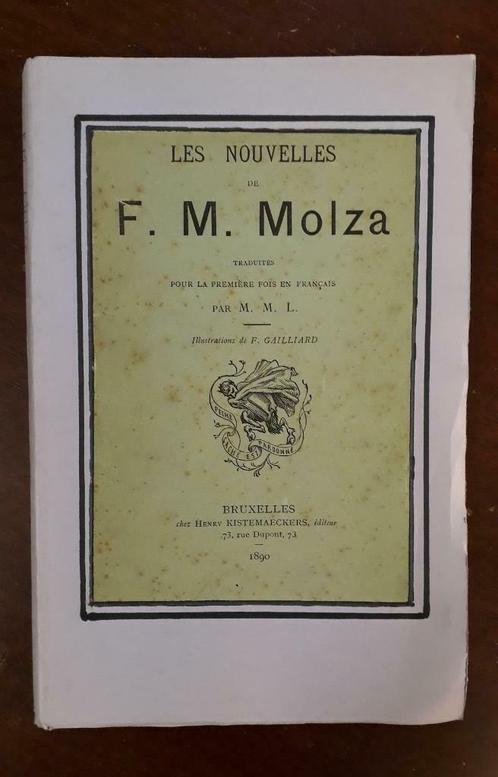 Les nouvelles de F. M. Molza – Ed. Henry Kistemaeckers, Antiek en Kunst, Antiek | Boeken en Manuscripten, Ophalen of Verzenden