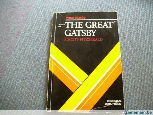 book "notes on "the great gatsby".f.fitzgerald".t.soo ping, Livres, Langue | Anglais, Utilisé, Envoi