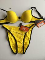 Nieuwe bikini geel met zwart maat Eur 70c merk Marlies dekke, Kleding | Dames, Ophalen, Marlies Dekkers, Geel, Nieuw