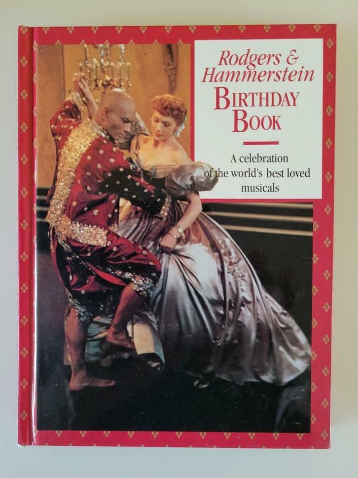 Rodgers & Hammerstein Birthday Book, Boeken, Hobby en Vrije tijd, Nieuw, Overige onderwerpen, Ophalen of Verzenden