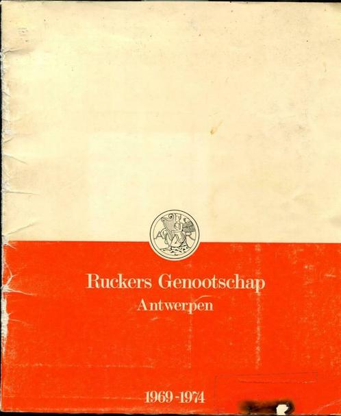 Ruckers Genootschap Antwerpen 1969 - 1974, Boeken, Muziek, Ophalen