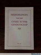 Mededelingen van het Cyriel Buysse Genootschap XII, Boeken, Ophalen of Verzenden, Nieuw