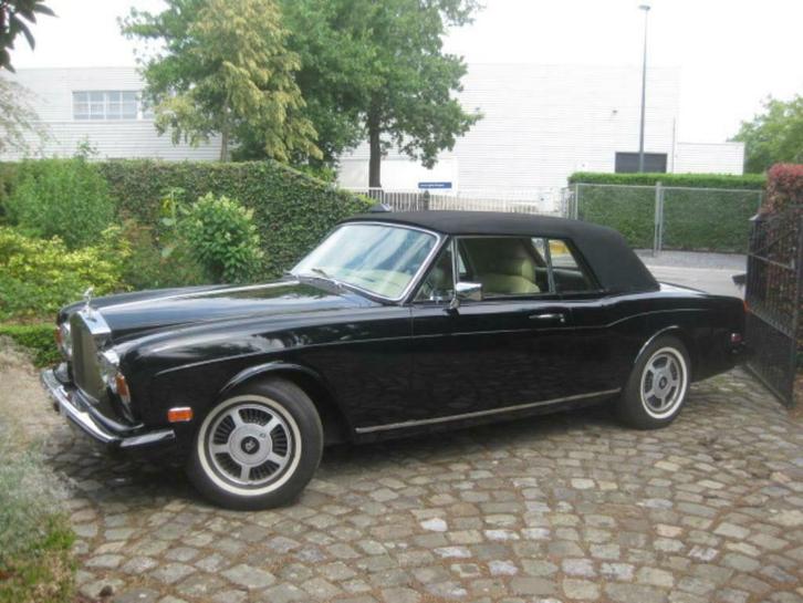 Rolls Royce Corniche Cabriolet Oldtimer 1981, Auto's, Rolls-Royce, Bedrijf, Corniche, Centrale vergrendeling, Cruise Control, Elektrische stoelverstelling