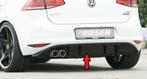 DIFFUSEUR RIEGER NOIR BRILLANT VW GOLF 7 (12-17) LOOK GTD!