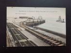 Zeebrugge Mole en spoorlijn, Verzamelen, Postkaarten | België, Ophalen of Verzenden, Voor 1920, Ongelopen, West-Vlaanderen
