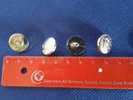 boutons argenté 15 mm à queue motif blason golf B1513Q, Hobby & Loisirs créatifs, Bouton ou Boutons, Enlèvement ou Envoi, Neuf