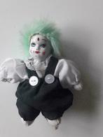 Poupée clown tête en porcelaine, Antiquités & Art, Curiosités & Brocante, Enlèvement