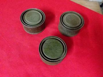Petites boîtes US Fuel Tablet Ration Heating, Collections, Objets militaires | Seconde Guerre mondiale, Enlèvement ou Envoi, Armée de terre