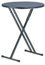 professionele hoge party tafel opvouwbaar rond blad 85 cm