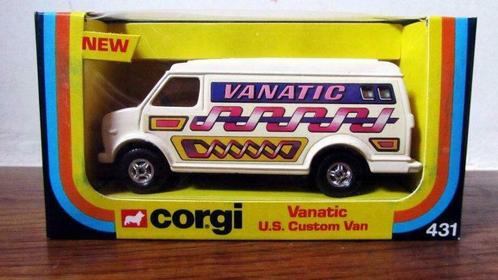 Chevrolet Van Vanatic U.S. Custom Van 1977 Corgi 431 Vintage, Hobby & Loisirs créatifs, Modélisme | Voitures & Véhicules, Neuf