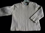 Pull garçon en coton beige avec boutons sur le col, 9 mois, Enfants & Bébés, Vêtements de bébé | Taille 74, Comme neuf, Pull ou Veste