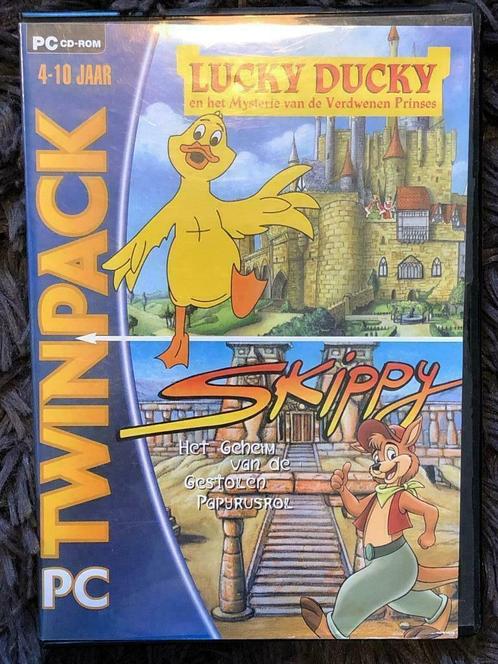 Twinpack: Lucky Ducky en Skippy, Consoles de jeu & Jeux vidéo, Jeux | PC, Utilisé, Aventure et Action, 1 joueur, À partir de 3 ans