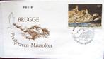 FIRST DAY COVER- PRAALGRAVEN TE BRUGGE- BELGIË, Postzegels en Munten, Ophalen of Verzenden, Gestempeld, Overige thema's