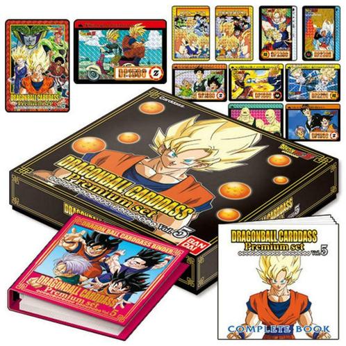 dragon ball carddass premium set box cards jap bandai, Hobby en Vrije tijd, Verzamelkaartspellen | Overige, Nieuw, Overige typen