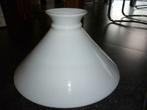 Opaline lampekap voor luster olielamp abat-jour lamp glas, Gebruikt, Ophalen