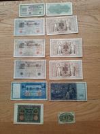 Duitse marken jaren 1910 -1928, Postzegels en Munten, Los biljet, Duitsland, Ophalen of Verzenden