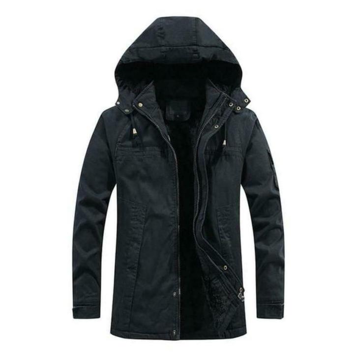 WINTERJAS - KIANO  ZWART NIEUW MAAT  L, Kleding | Heren, Jassen | Winter, Nieuw, Maat 52/54 (L), Zwart, Ophalen