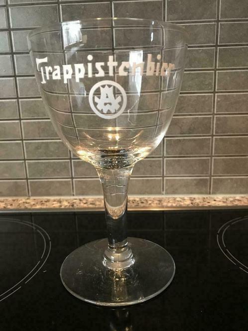 Verre à bière Trappist Beer Westmalle, Collections, Marques de bière, Utilisé, Verre ou Verres, Autres marques, Enlèvement ou Envoi