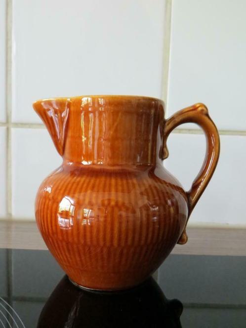 Pot à lait Boch La Louvière Saxe brun, Antiquités & Art, Antiquités | Services (vaisselle) pièces, Enlèvement ou Envoi