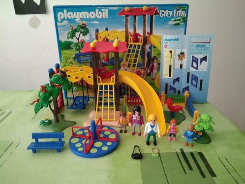 Playmobil 5568 Square pour enfants avec jeux complet avec ma, Kinderen en Baby's, Speelgoed | Playmobil, Gebruikt, Complete set