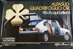 Poster Alfa Romeo Alfasud Quadrifoglio D’Oro - franstalig, Ophalen, Gebruikt, Auto's