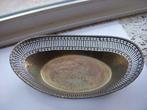 zilver schaal / verzilverde schaal, Overige materialen, Gebruikt, Schaal, Ophalen of Verzenden